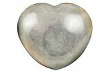 Wide, Polychrome Jasper Heart - Madagascar #205397-1